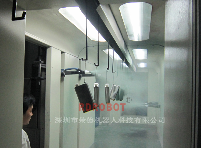 靜電粉末自動(dòng)噴涂生產(chǎn)線(xiàn)（不銹鋼保溫杯）